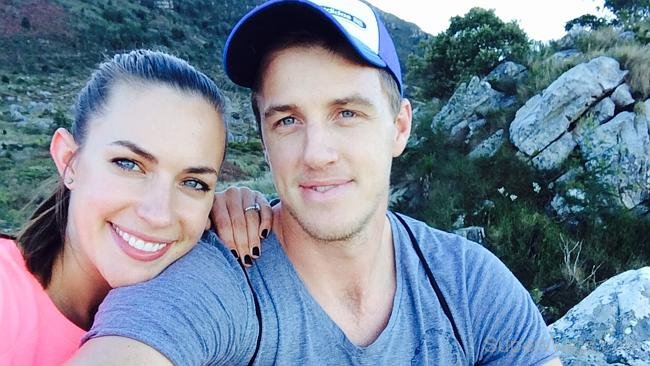 Morne Morkel and his wife
