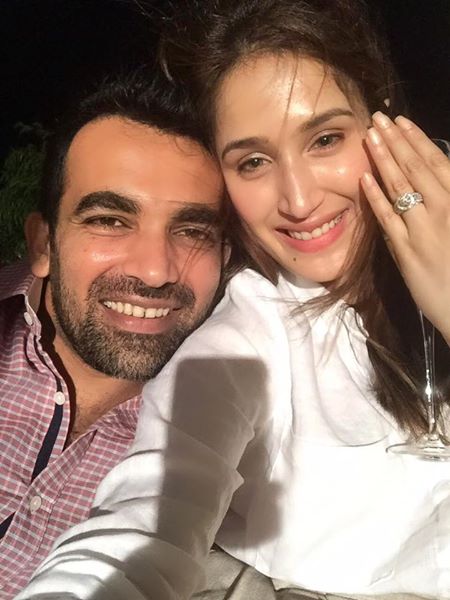 Zaheer Khan and Sagarika Ghatge engaged