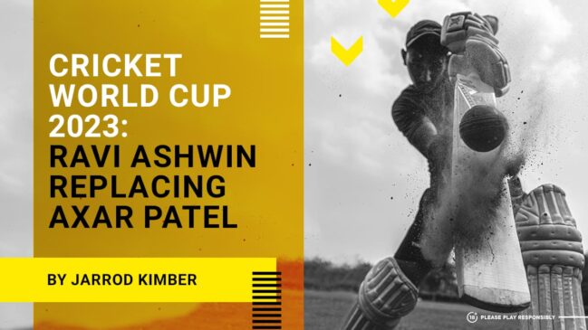 Cricket World Cup 2023: Ravi Ashwin replacing Axar Patel