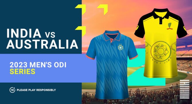 India vs Australia 2023 ODI series: Odds and predictions