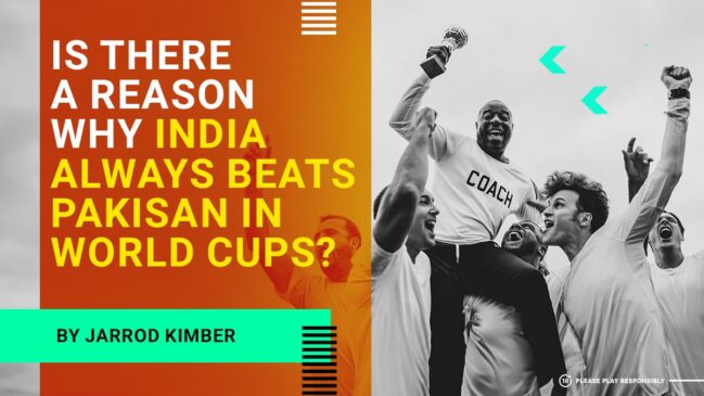 Is there a reason why India always beats Pakistan in World Cups
