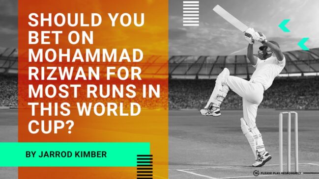 Should you bet on Mohammad Rizwan for most runs in this World Cup?