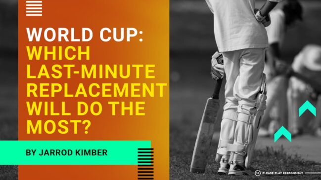 World Cup: Which last-minute replacement will do the most?