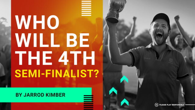 Who will be the fourth semi-finalist at the Cricket World Cup?