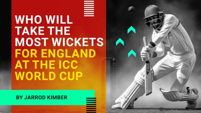 Who will take the most wickets for England at the ICC World Cup?