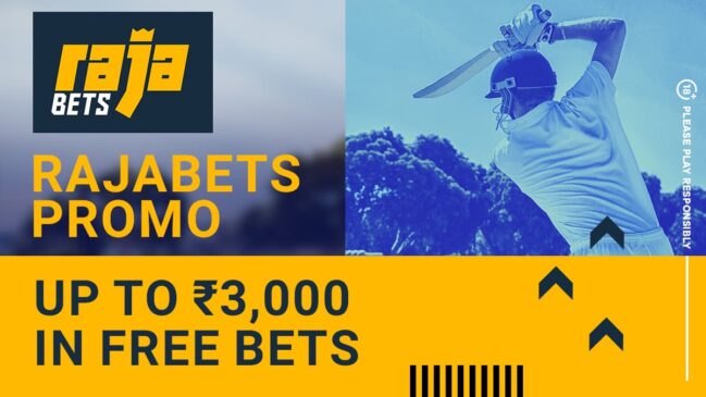 Rajabets ‘Cricket Free Bets’ promo 2024