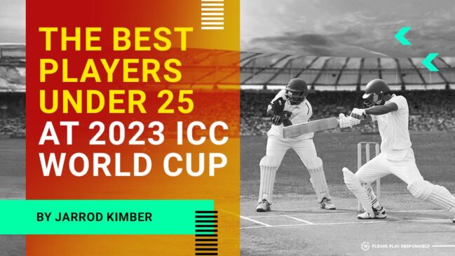 Best players under 25 at 2023 ICC World Cup