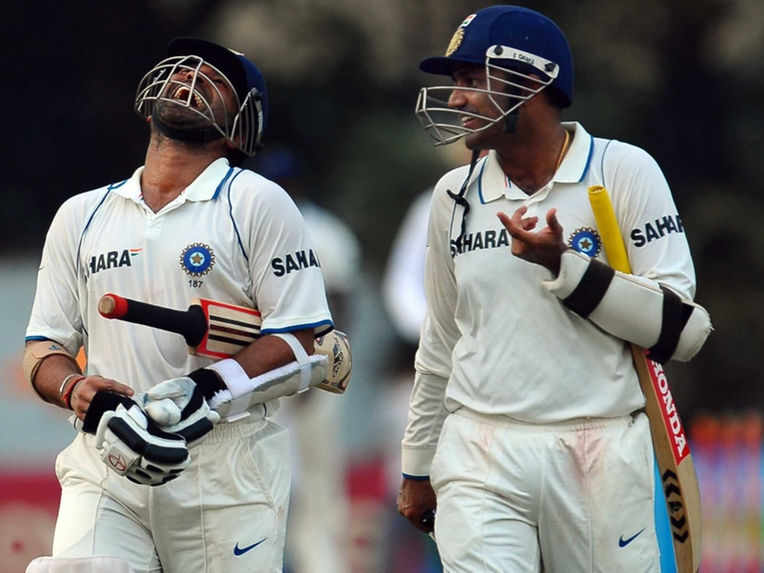 Clarke's teammates used to call him (Clarke) 'Pup' and so Sehwag takes a dig and asked him which breed he is?