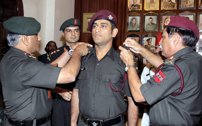 MS Dhoni's love for the Nation