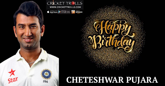Happy Birthday Cheteshwar Pujara (25th January)