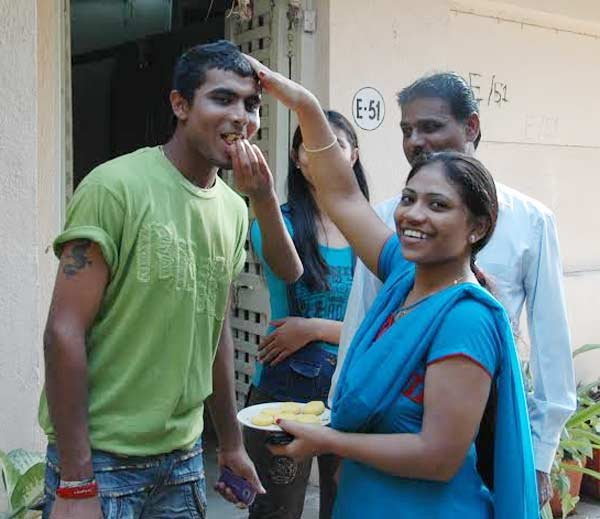 Ravindra Jadeja and his sister Naina