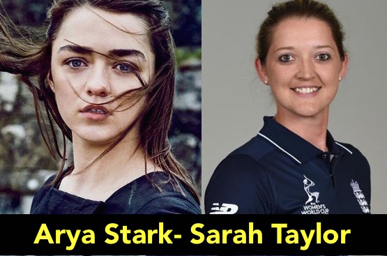 Arya Stark- Sarah Taylor