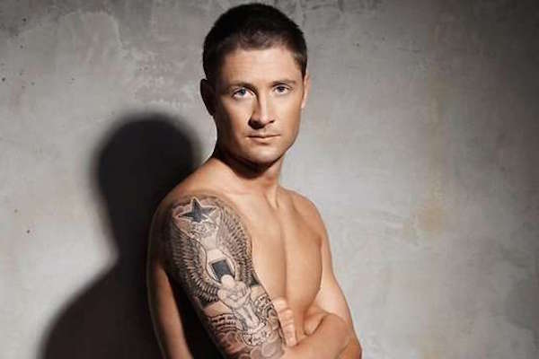 Michael Clarke Tattoo