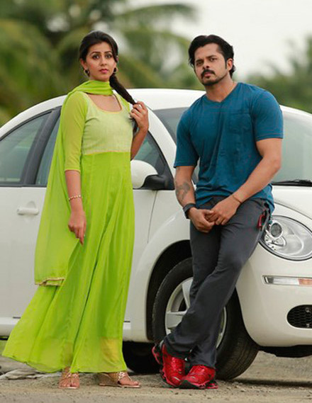 Sreesanth and Nikki Galrani-malayalam-movie-team5