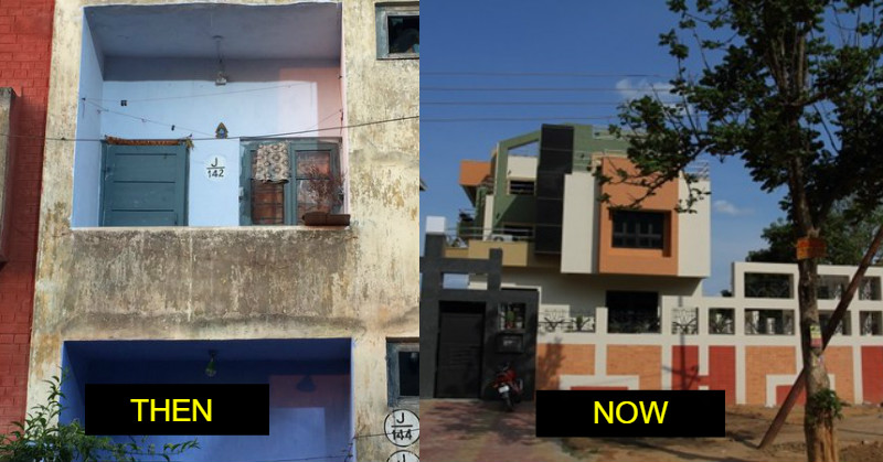 MS-Dhoni old & new home