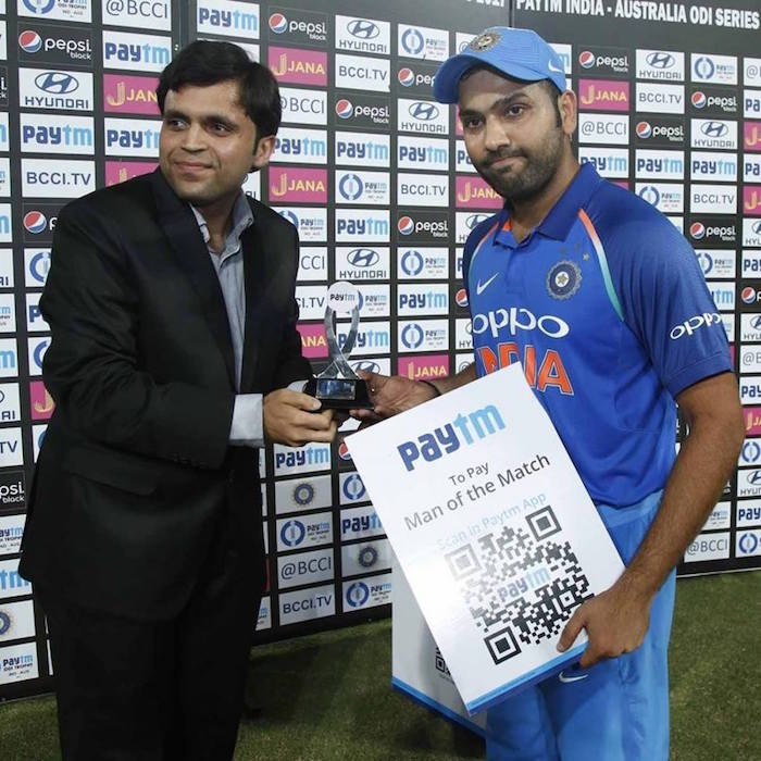 Rohit Sharma, Man of the match