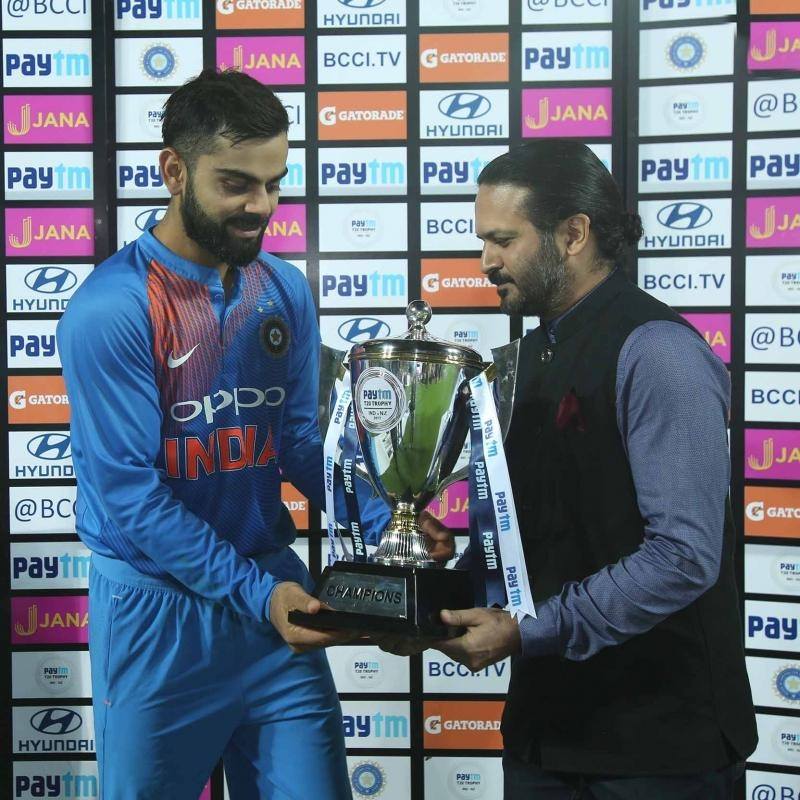 Virat Kohli T20I trophy