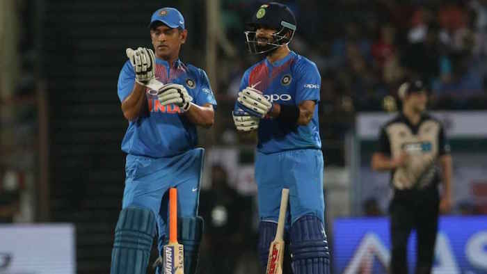 Virat and MS Dhoni 2nd T20I