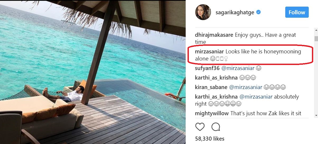 Sania Mirza comment