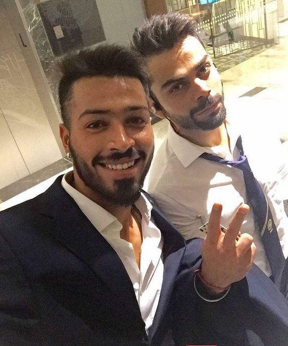 Hardik Pandya, Virat Kohli