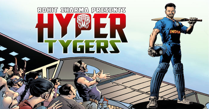 Rohit Sharma turns superhero for a digital comic series ‘Hyper Tygers’