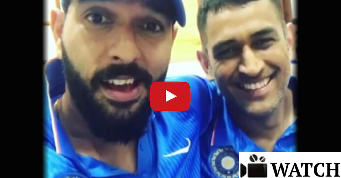 A must WATCH video: When Yuvraj Singh and MS Dhoni can’t stop praising each other
