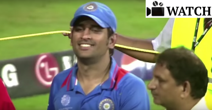 A must WATCH video for every MS Dhoni fan