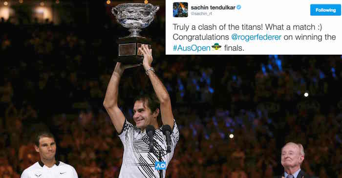 Cricket fraternity reacts to Roger Federer-Rafael Nadal finals in the Australian Open 2017