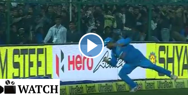 WATCH: When Suresh Raina does a Jonty Rhodes against England in the 1st T20I
