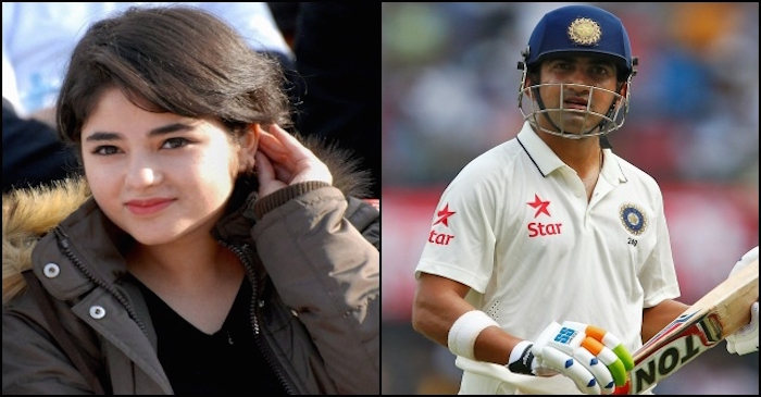 These comments by Gautam Gambhir in support of Dangal actress Zaira Wasim proves that the star batsman has a ‘Heart of Gold’