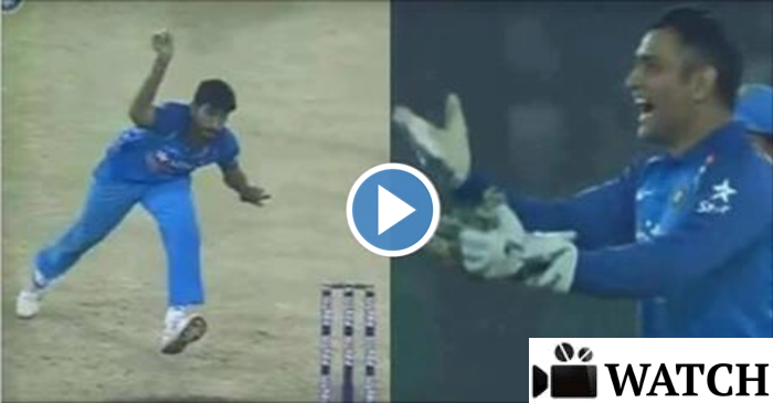 WATCH: MS Dhoni couldn’t stop laughing at Jasprit Bumrah’s style of run-out