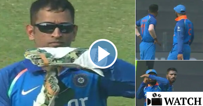 WATCH: MS Dhoni gets the DRS call spot on in the first ODI against England