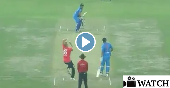 WATCH: Suresh Raina smashing a massive six off Ben Stokes bowling