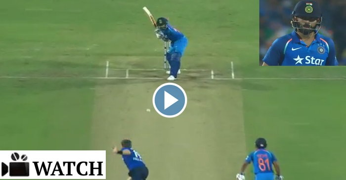 WATCH: Virat Kohli’s SIX which left the commentators speechless (INDIA vs ENGLAND 1st ODI 2017)