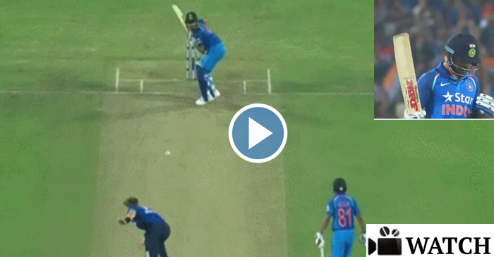 WATCH: Virat Kohli completing his 27th ODI century with a SIX