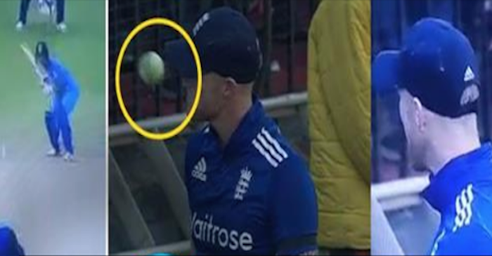 Ben Stokes loses his cool after Cuttack ball-boy throws ball which hits him on the face