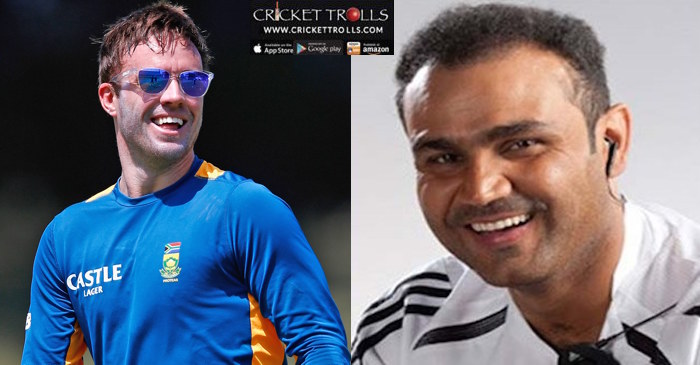 AB de Villiers reply to Virender Sehwag’s birthday wish will make you go wow!