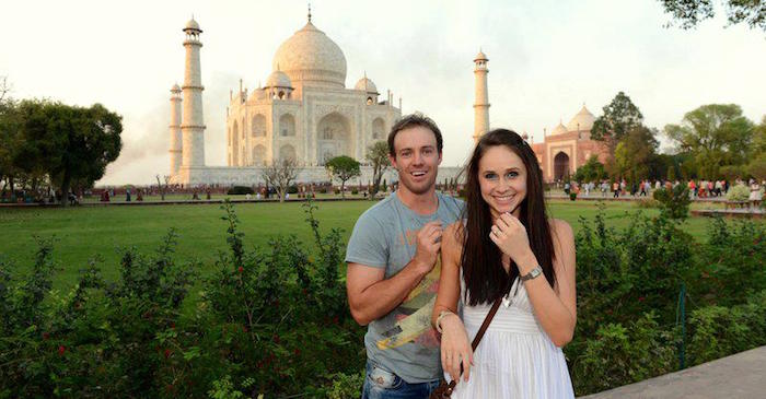 Did You Know? AB de Villiers proposed his wife Danielle at the Taj Mahal