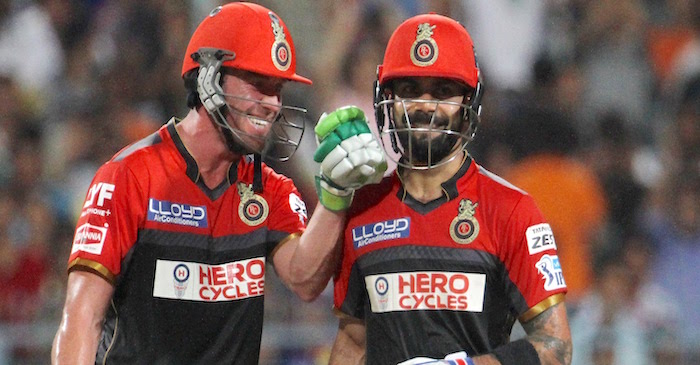 Here’s how Virat Kohli wished his RCB team-mate AB de Villiers on the 33rd birthday