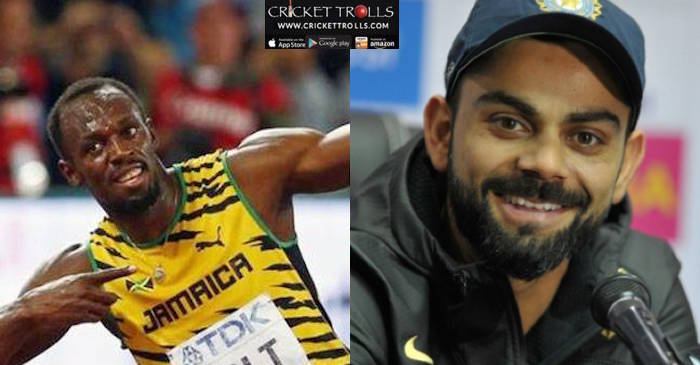 This conversation between Usain Bolt and Virat Kohli is winning the internet!