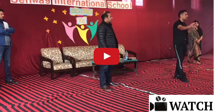 WATCH: MS Dhoni’s inspirational speech at Sehwag International School