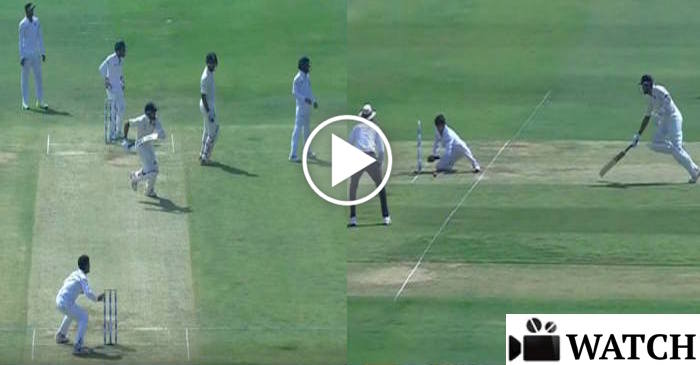 WATCH: Murali Vijay survives after Mehedi Hasan misses a simple run out chance (IND v BAN Test Series 2017)