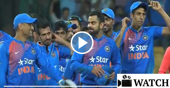 WATCH: Team India’s Winning Moment In The 3rd T20I against England