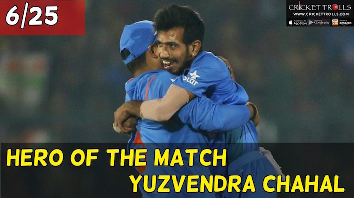 3rd Best bowling figures in T20I feat Yuzvendra Chahal