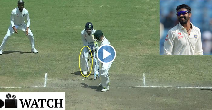 WATCH: Ravindra Jadeja fools Steve Smith with a magical delivery