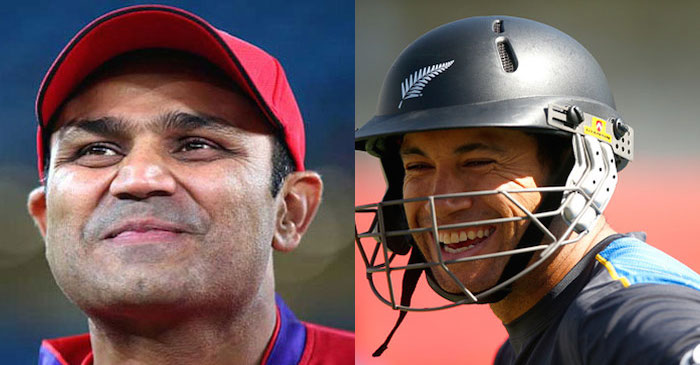 Another witty birthday wish from Virender Sehwag, this time to Ross Taylor