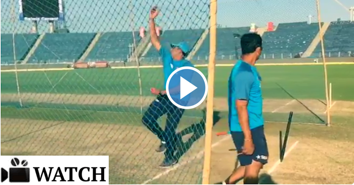 WATCH: Anil Kumble turns left-arm spinner to solve Cheteshwar Pujara’s puzzle