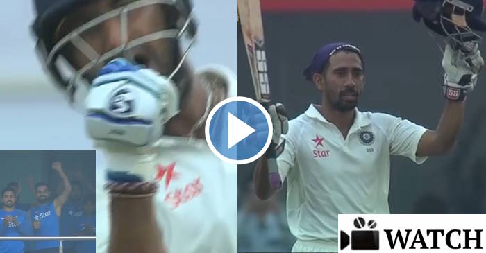 WATCH: The Indian dressing room stood up to applaud Wriddhiman Saha and Cheteshwar Pujara innings in the Ranchi Test
