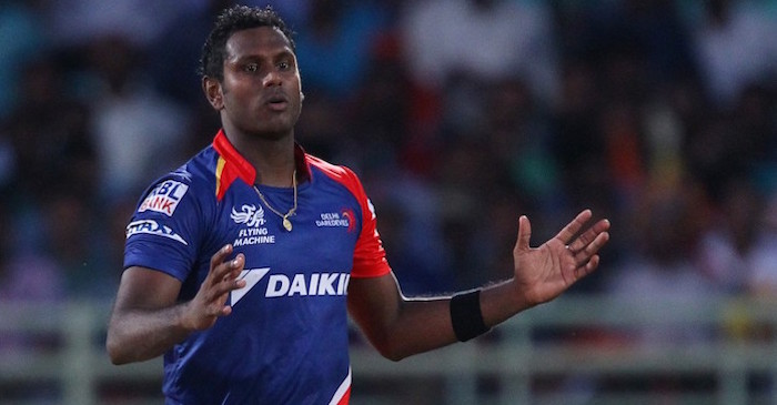 IPL 2017: Delhi Daredevil’s Angelo Mathews likely to miss the upcoming tournament