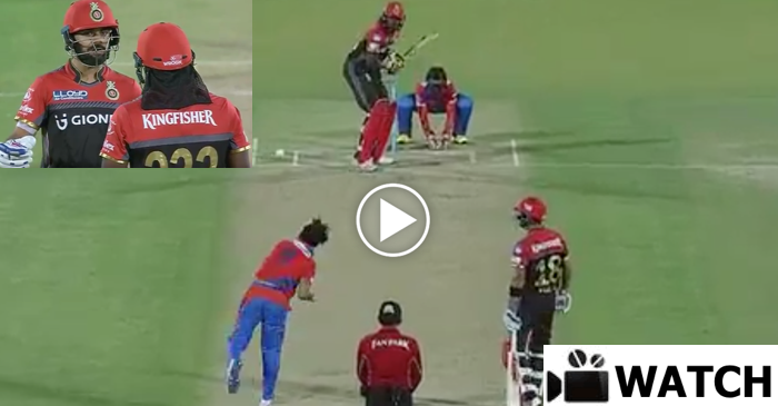 WATCH: Chris Gayle hitting 7 powerful sixes against Gujarat Lions